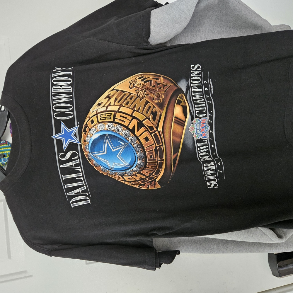 Dallas Cowboys Super Bowl Souvenir Championship Sweat and Tee